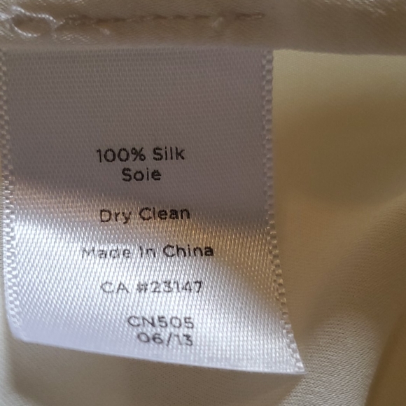 Talbots 100% silk top - Picture 7 of 7